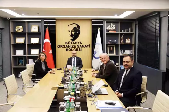Kütahya İl Defterdarı Ercoşman, Organize Sanayi Bölgesi’ni Ziyaret Etti